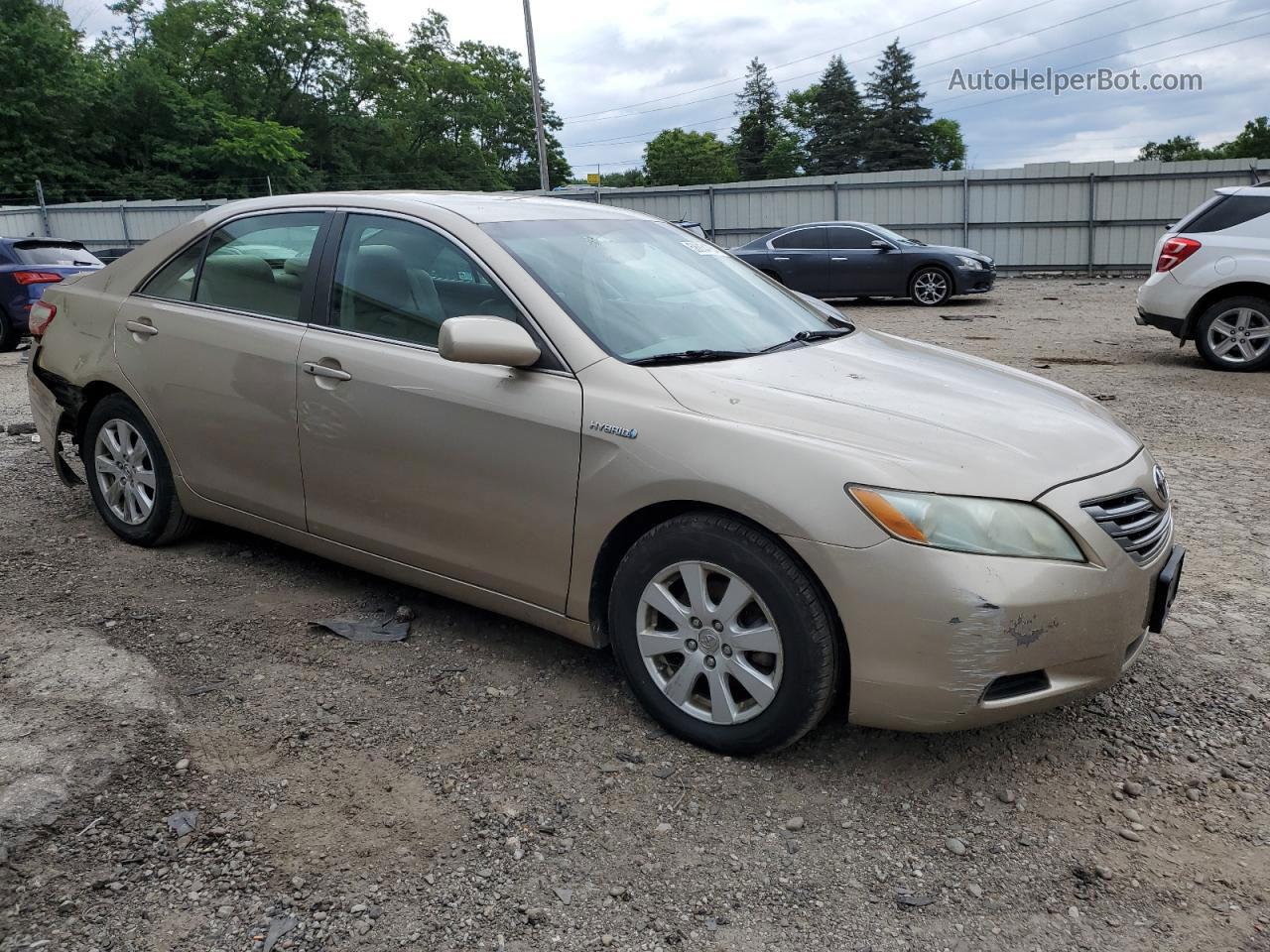 2009 Toyota Camry Hybrid Gold vin: 4T1BB46K69U082739