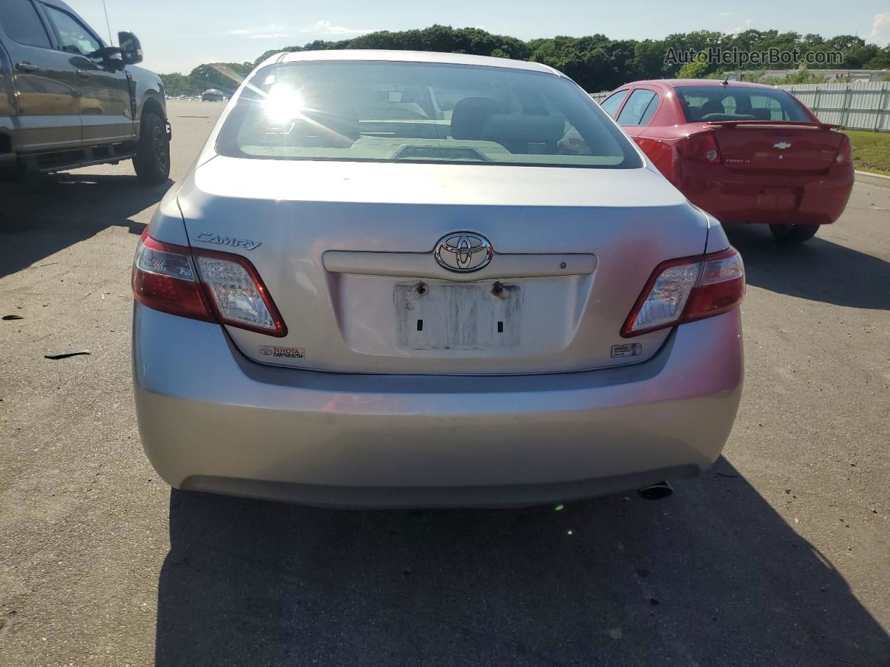 2009 Toyota Camry Hybrid Silver vin: 4T1BB46K69U084538