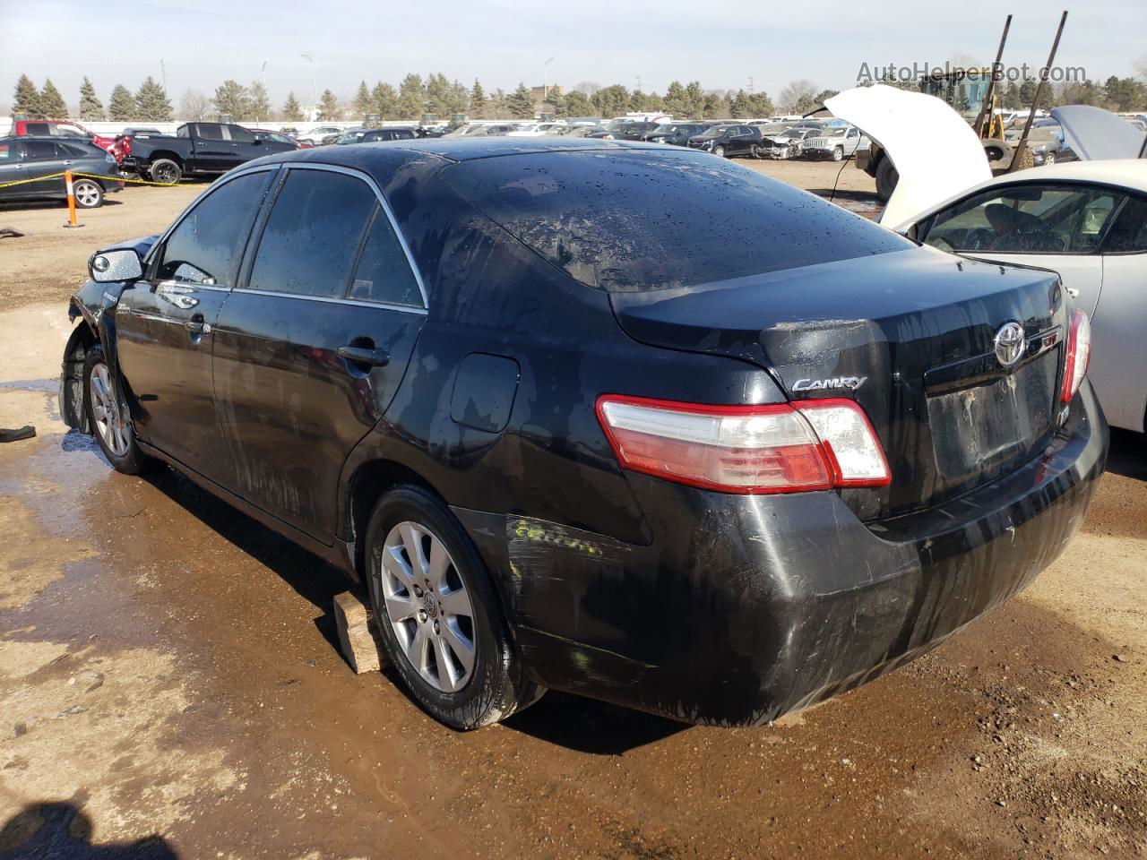 2009 Toyota Camry Hybrid Black vin: 4T1BB46K69U094745