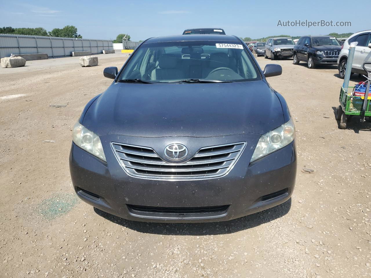 2009 Toyota Camry Hybrid Серый vin: 4T1BB46K69U102133