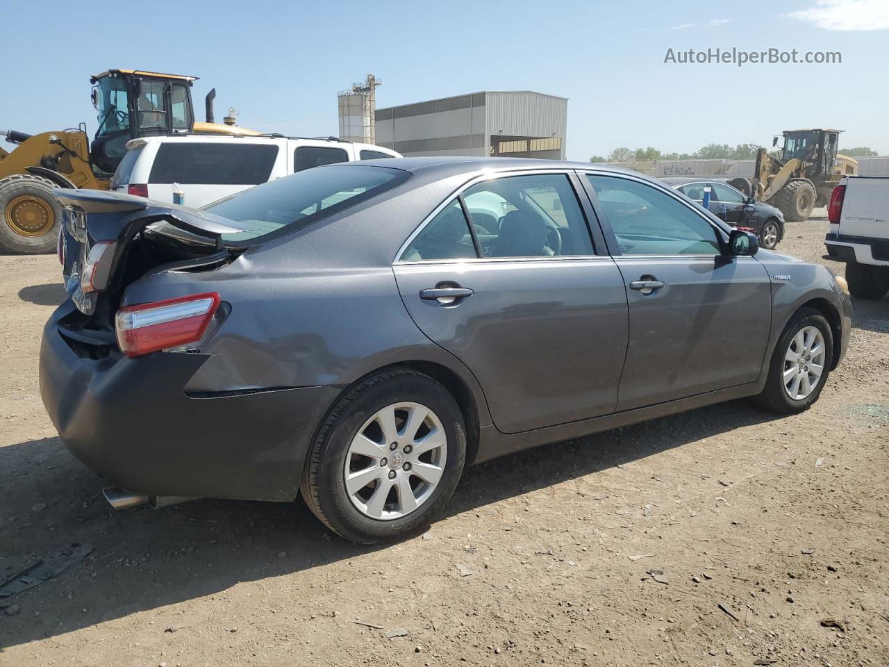 2009 Toyota Camry Hybrid Серый vin: 4T1BB46K69U102133