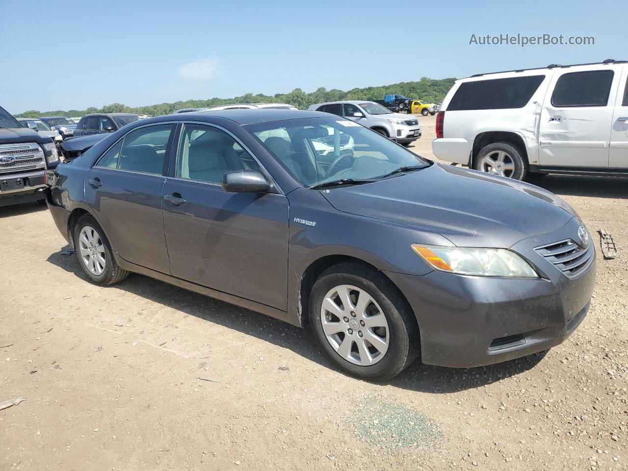 2009 Toyota Camry Hybrid Gray vin: 4T1BB46K69U102133