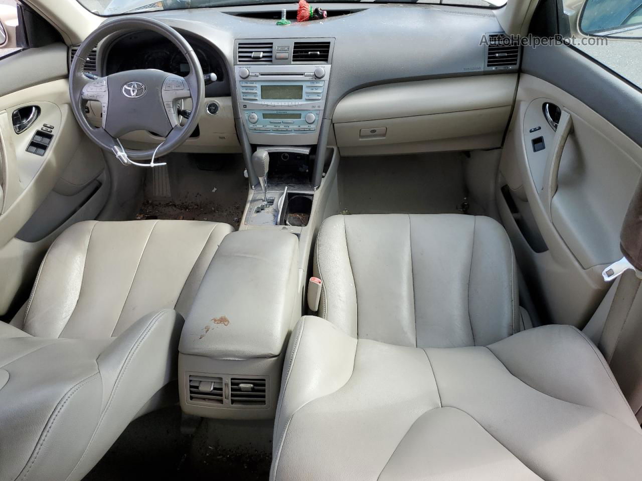 2009 Toyota Camry Hybrid Желто-коричневый vin: 4T1BB46K69U102309