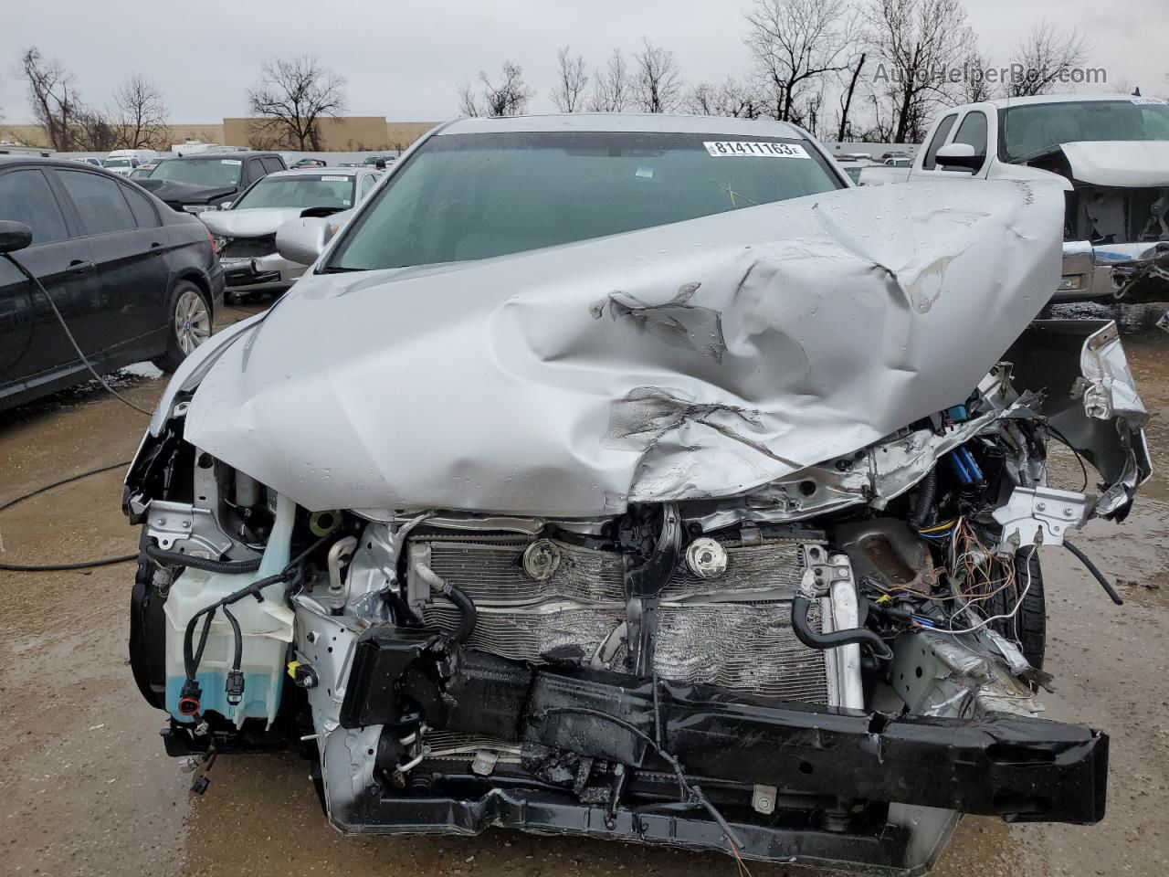 2009 Toyota Camry Hybrid Silver vin: 4T1BB46K79U063648