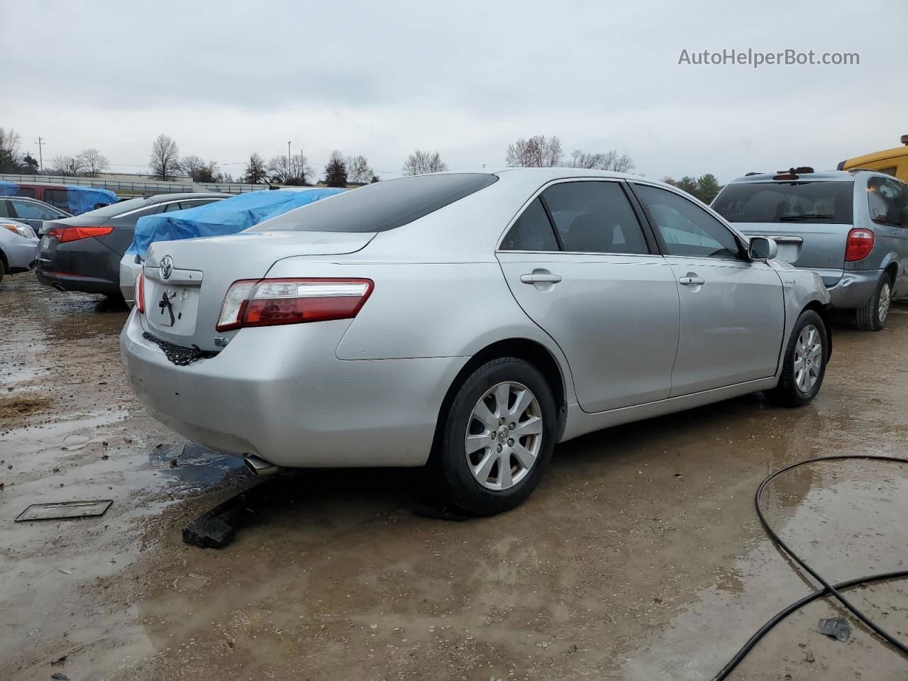 2009 Toyota Camry Hybrid Серебряный vin: 4T1BB46K79U063648