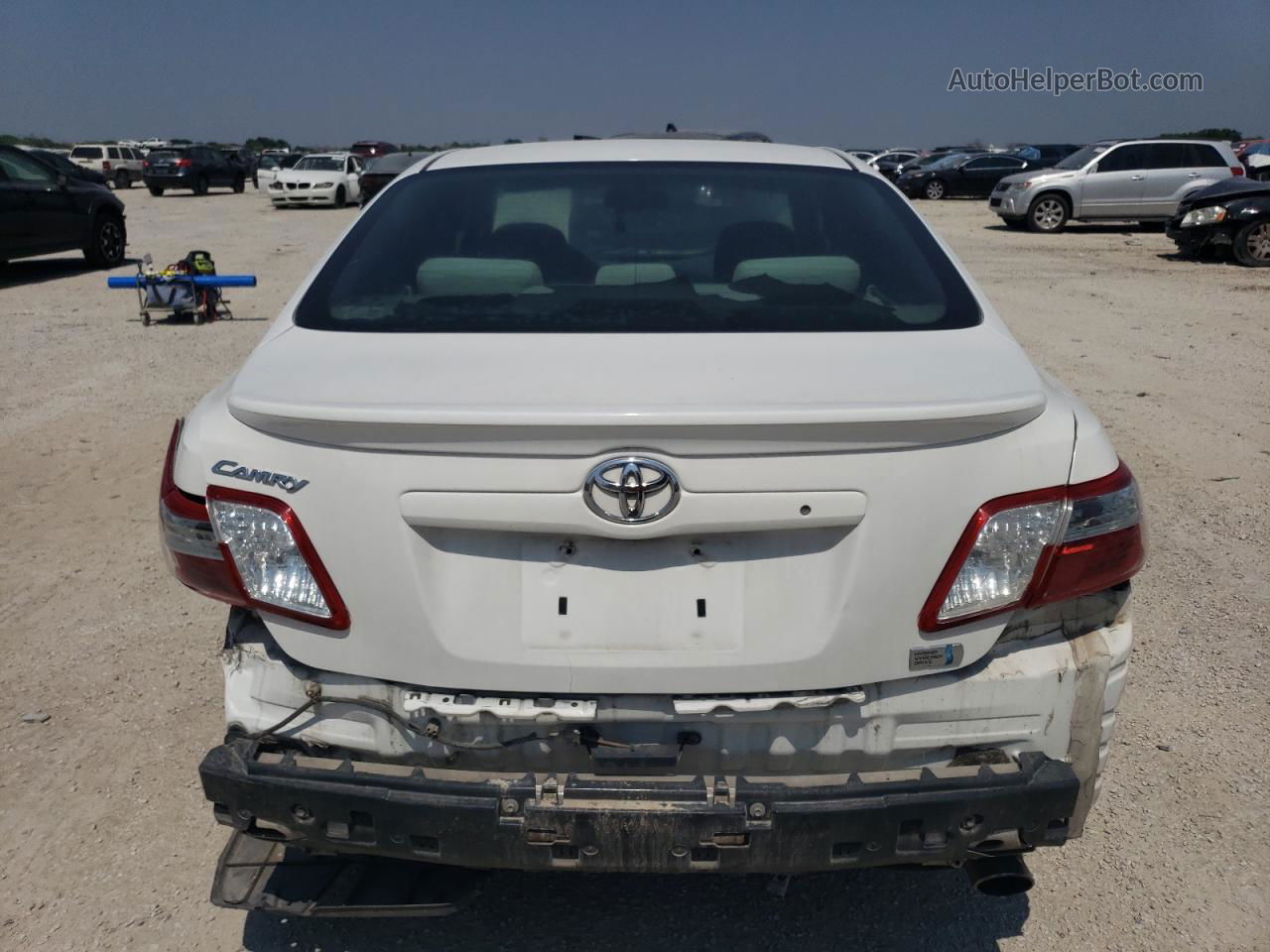 2009 Toyota Camry Hybrid White vin: 4T1BB46K79U068798