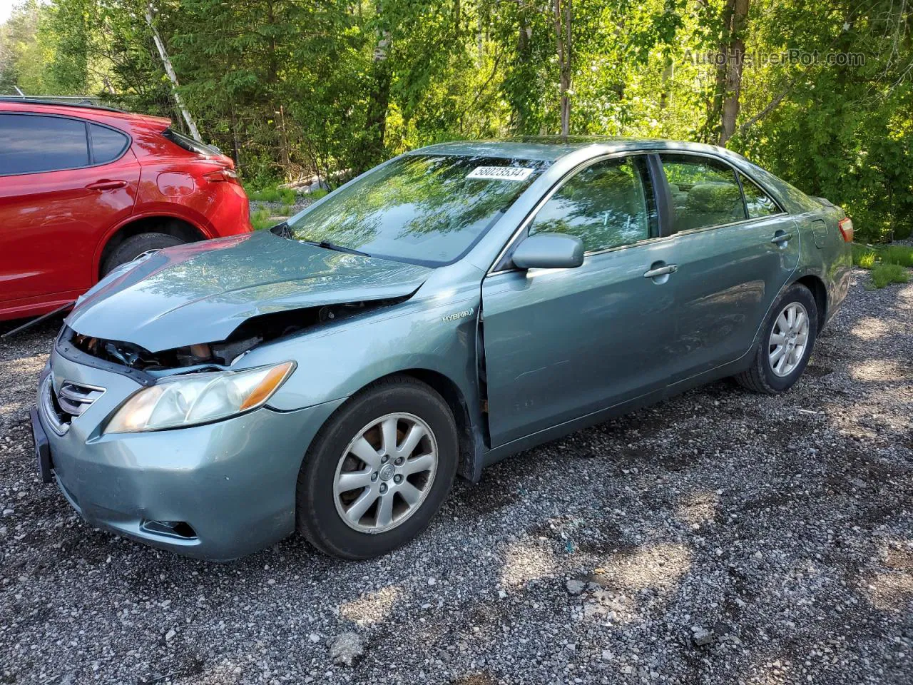 2009 Toyota Camry Hybrid Green vin: 4T1BB46K79U082880