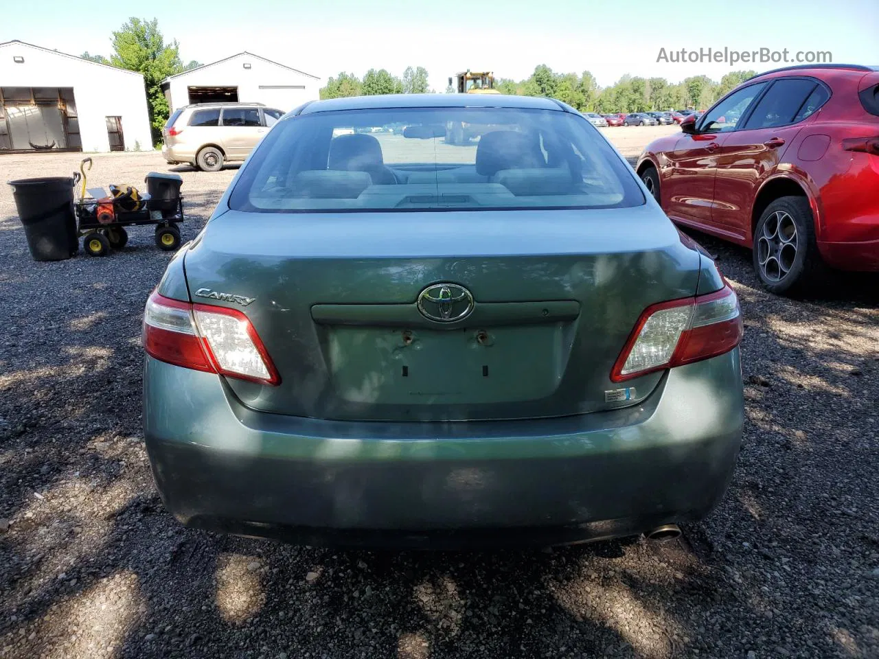 2009 Toyota Camry Hybrid Green vin: 4T1BB46K79U082880