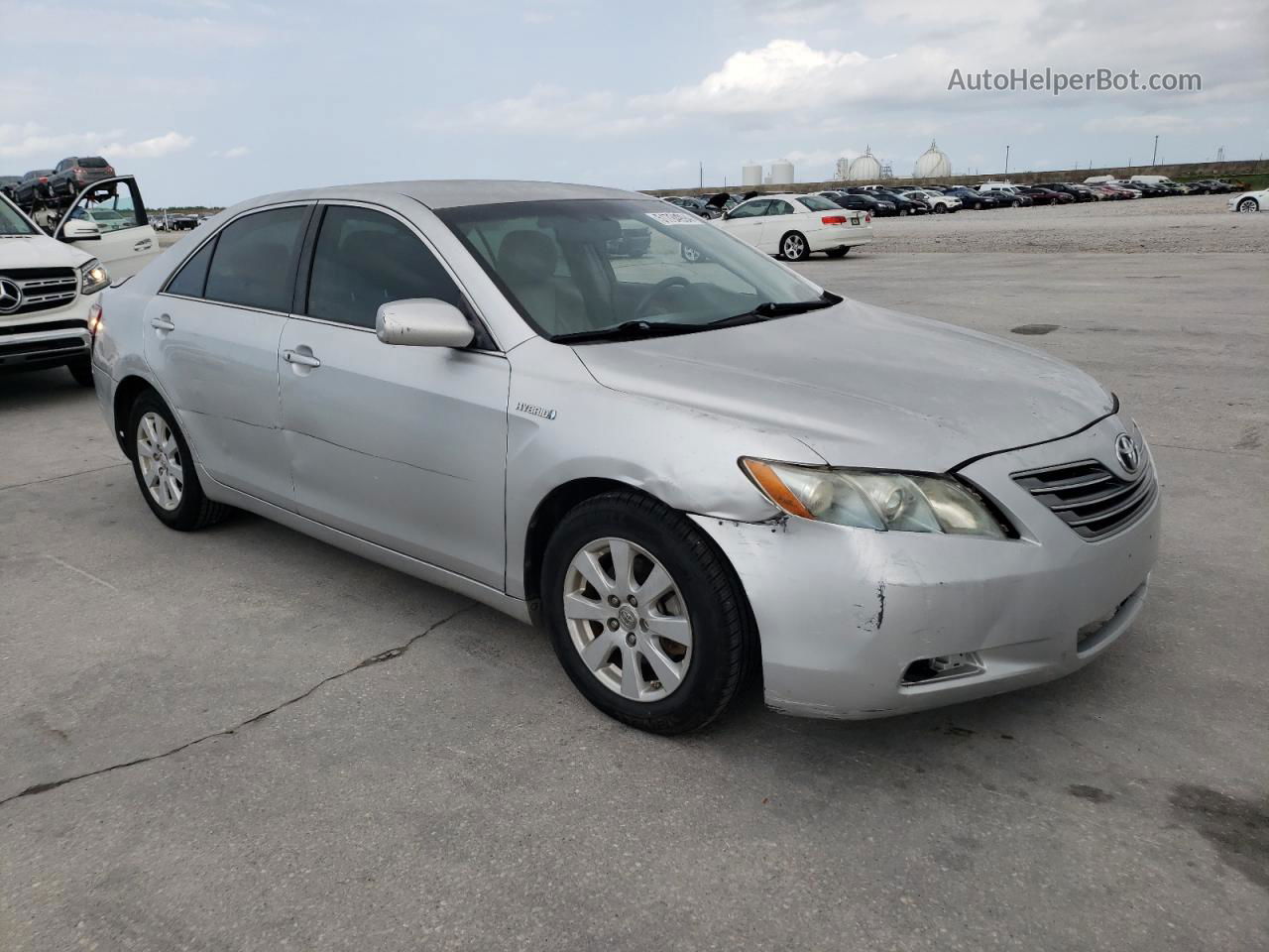 2009 Toyota Camry Hybrid Silver vin: 4T1BB46K79U099890