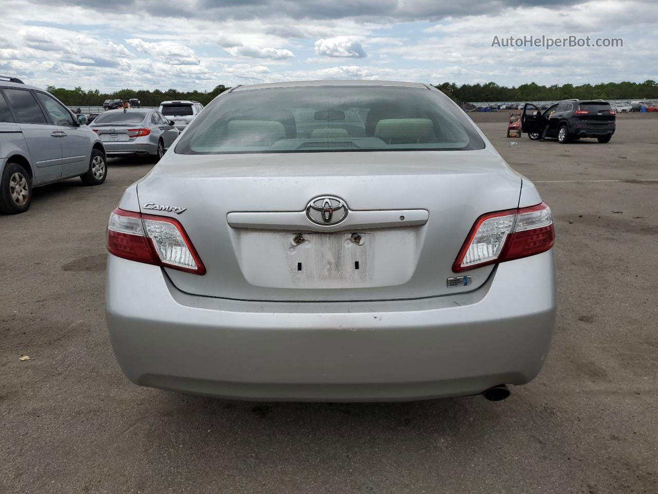 2009 Toyota Camry Hybrid Silver vin: 4T1BB46K79U106207