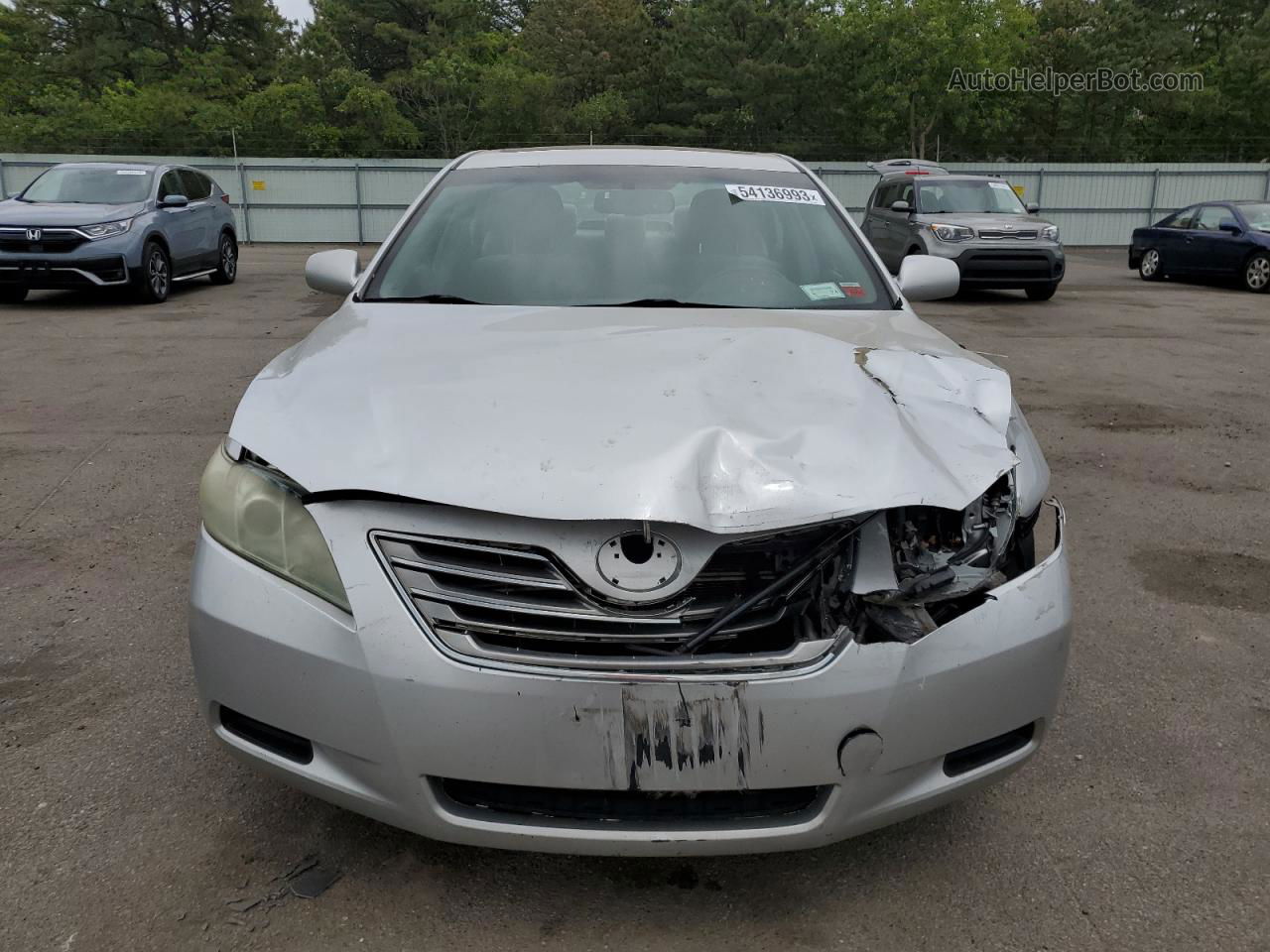 2009 Toyota Camry Hybrid Silver vin: 4T1BB46K79U106207