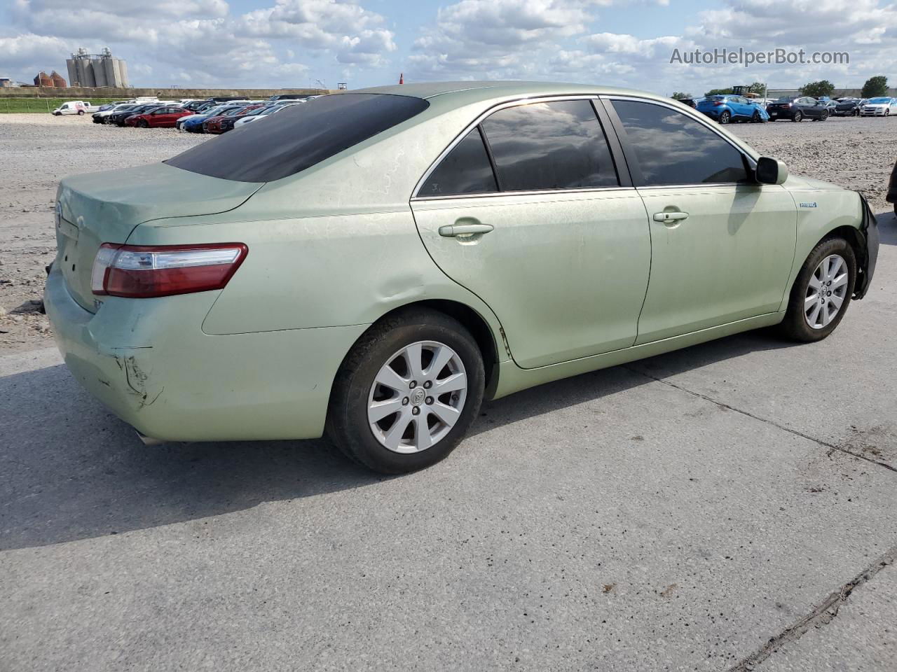 2008 Toyota Camry Hybrid Green vin: 4T1BB46K88U042936