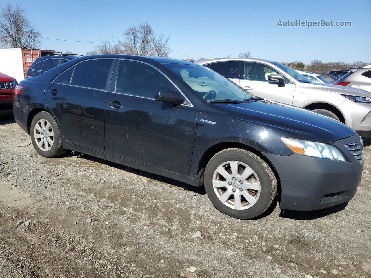 2009 Toyota Camry Hybrid Black vin: 4T1BB46K89U065859