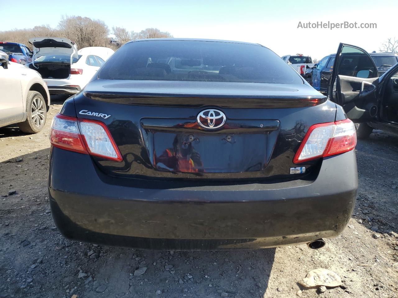 2009 Toyota Camry Hybrid Black vin: 4T1BB46K89U065859