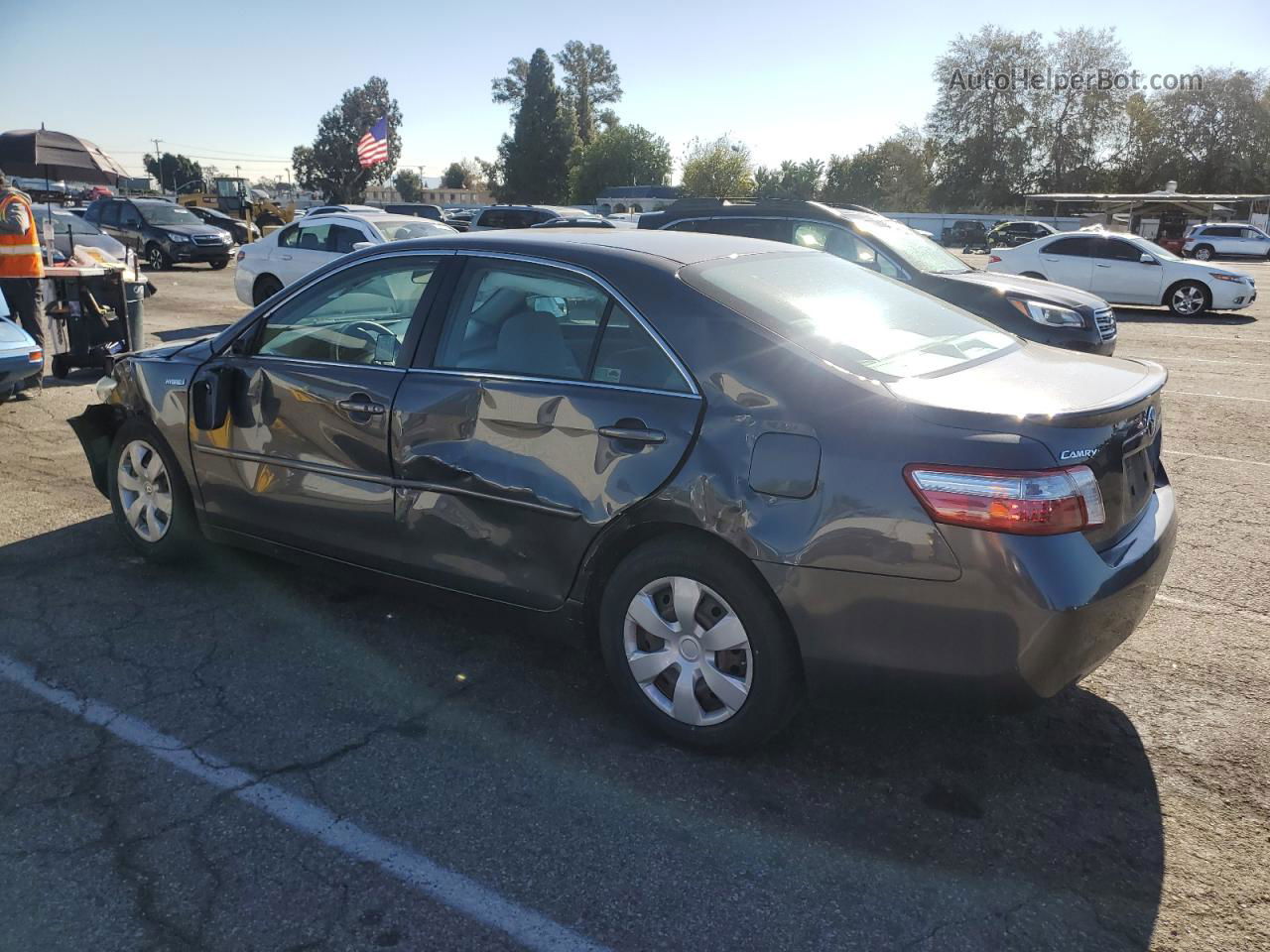 2009 Toyota Camry Hybrid Gray vin: 4T1BB46K89U073203