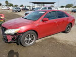 2009 Toyota Camry Hybrid Red vin: 4T1BB46K89U081625