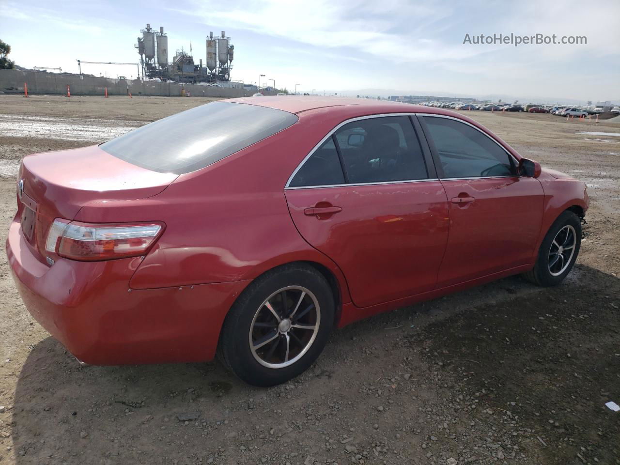 2009 Toyota Camry Hybrid Red vin: 4T1BB46K89U081625