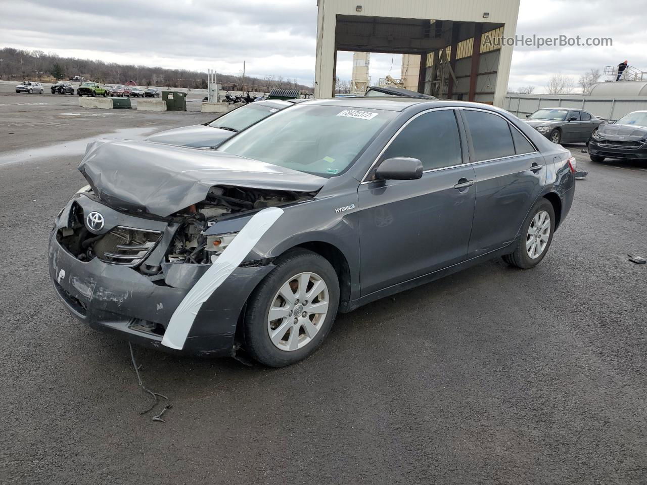 2009 Toyota Camry Hybrid Charcoal vin: 4T1BB46K89U099025