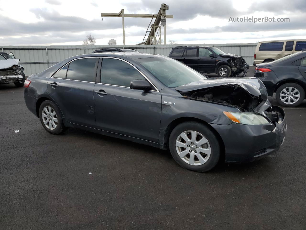 2009 Toyota Camry Hybrid Charcoal vin: 4T1BB46K89U099025