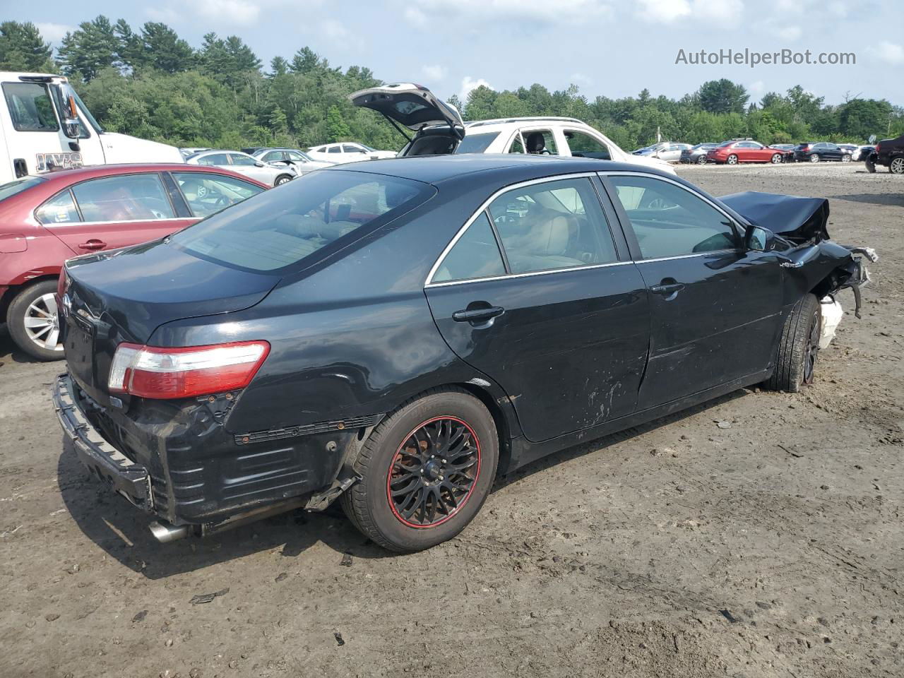 2009 Toyota Camry Hybrid Угольный vin: 4T1BB46K89U104238