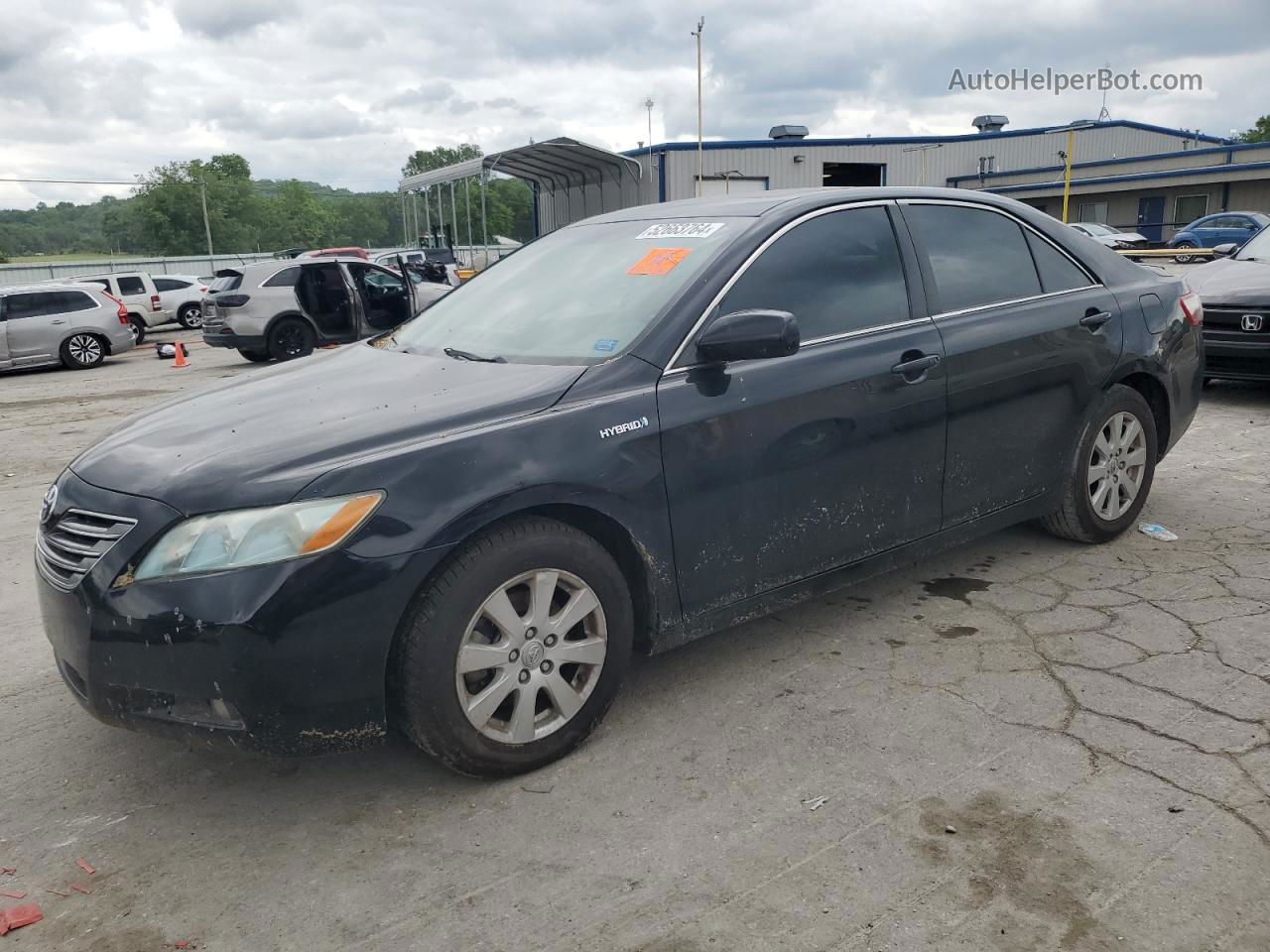 2009 Toyota Camry Hybrid Black vin: 4T1BB46K99U066406