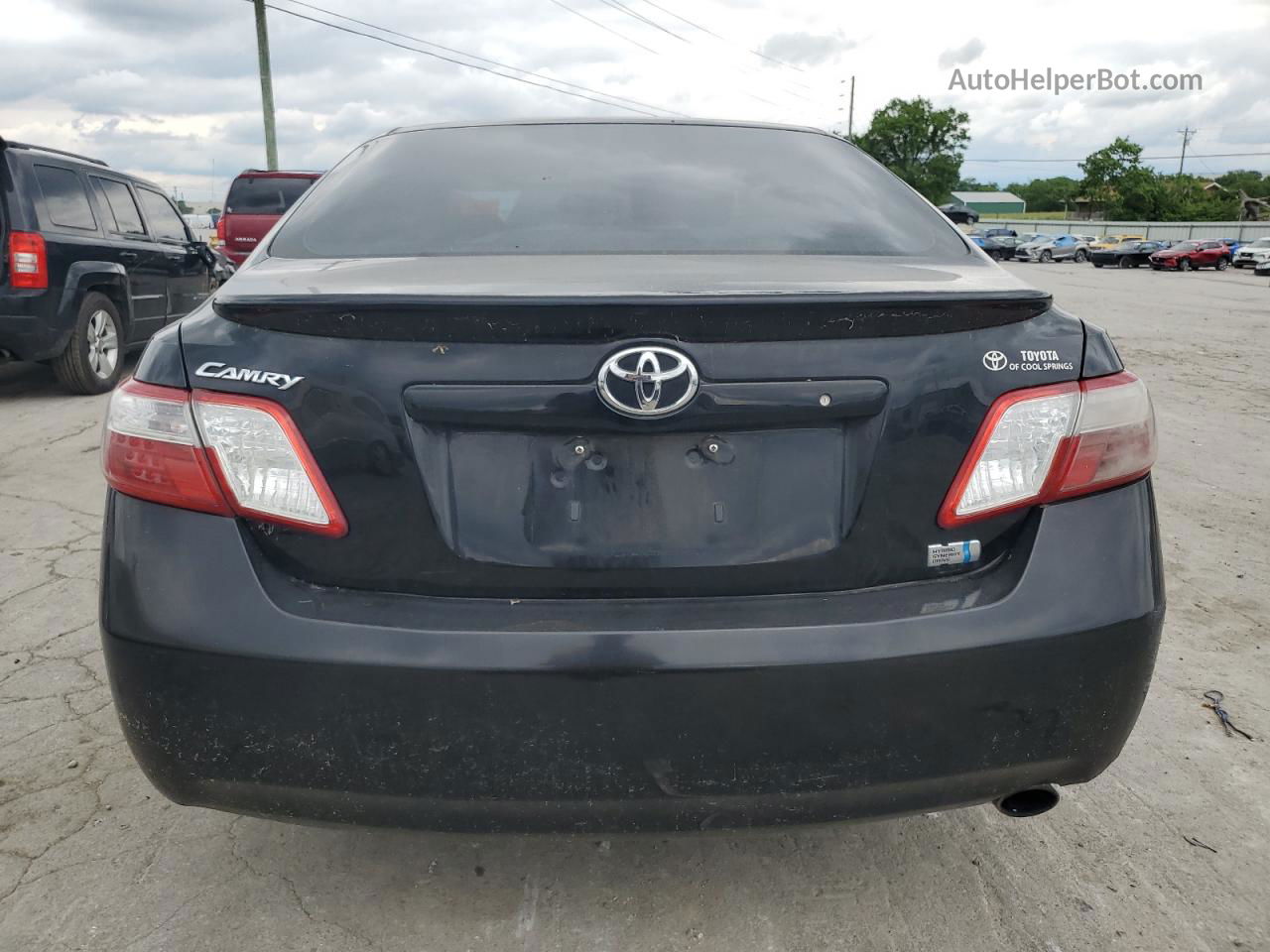 2009 Toyota Camry Hybrid Black vin: 4T1BB46K99U066406