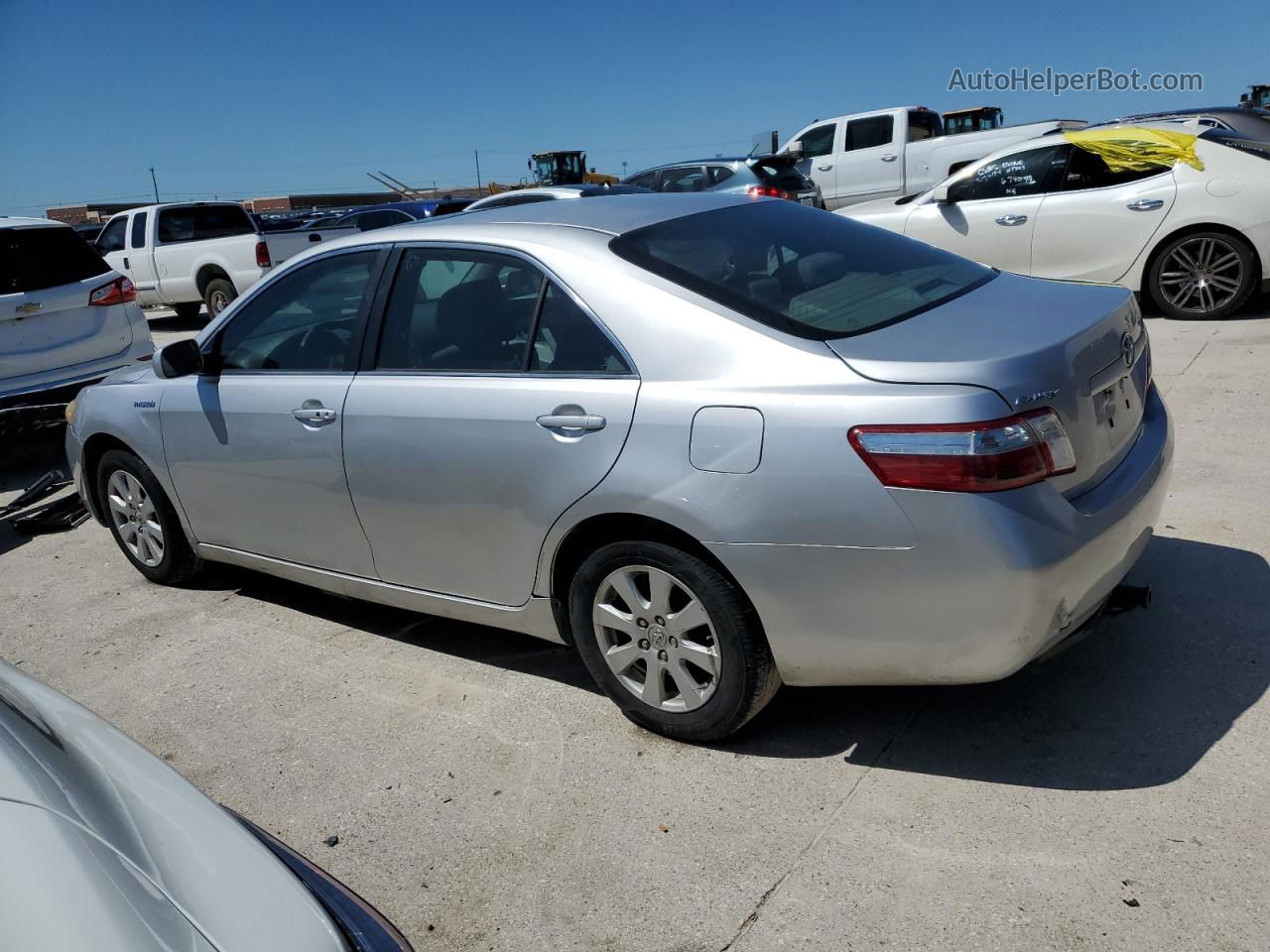 2008 Toyota Camry Hybrid Silver vin: 4T1BB46KX8U053291