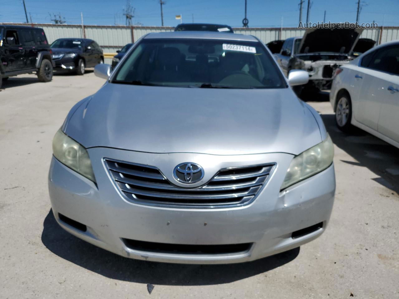 2008 Toyota Camry Hybrid Silver vin: 4T1BB46KX8U053291