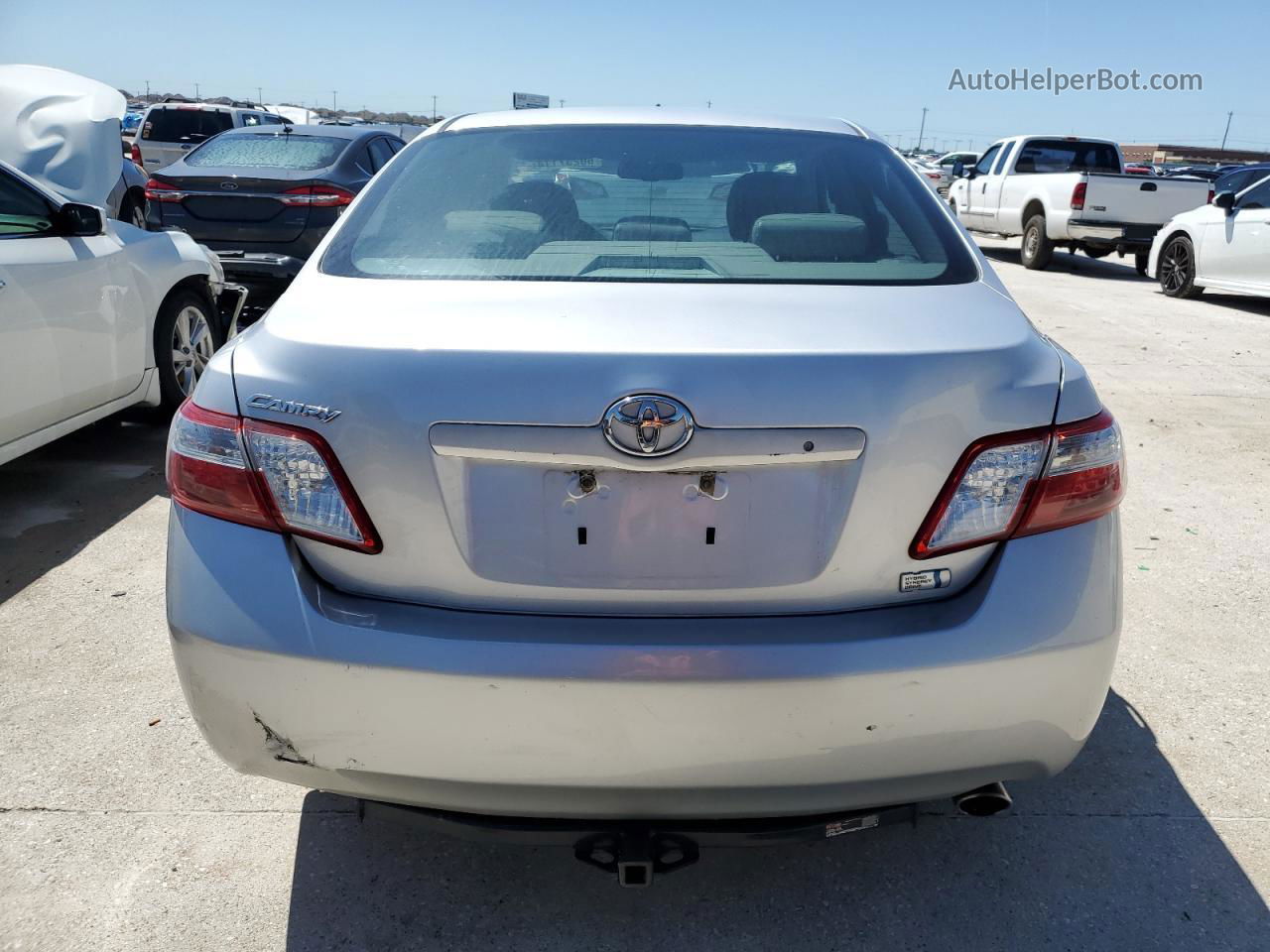 2008 Toyota Camry Hybrid Silver vin: 4T1BB46KX8U053291