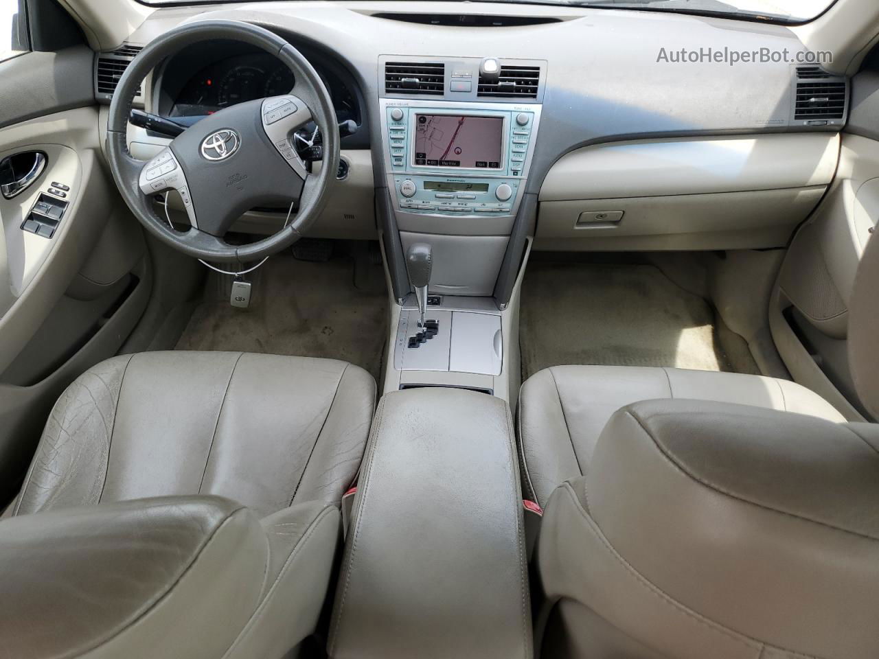 2009 Toyota Camry Hybrid Белый vin: 4T1BB46KX9U075759