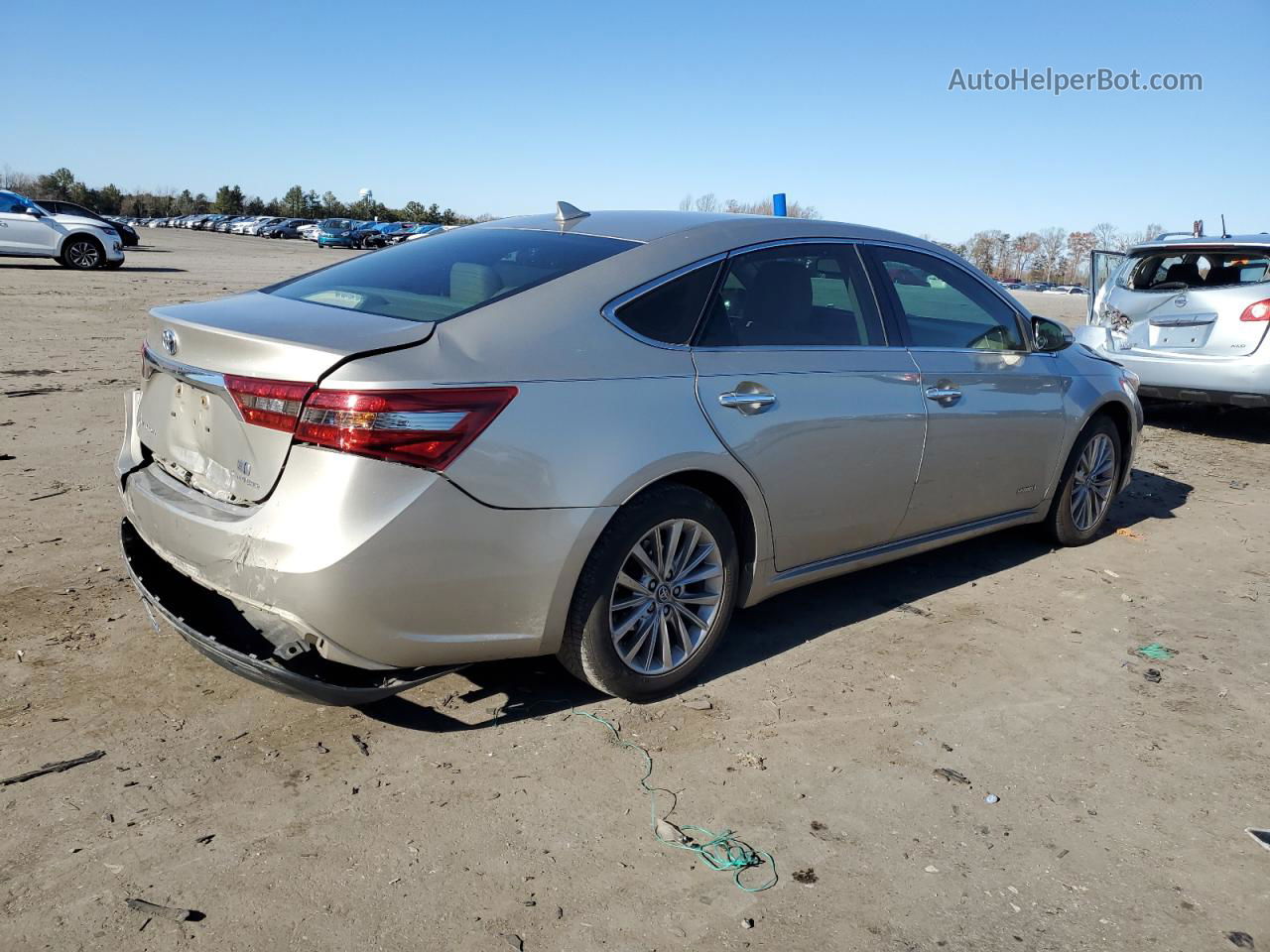 2016 Toyota Avalon Hybrid Cream vin: 4T1BD1EB2GU052421