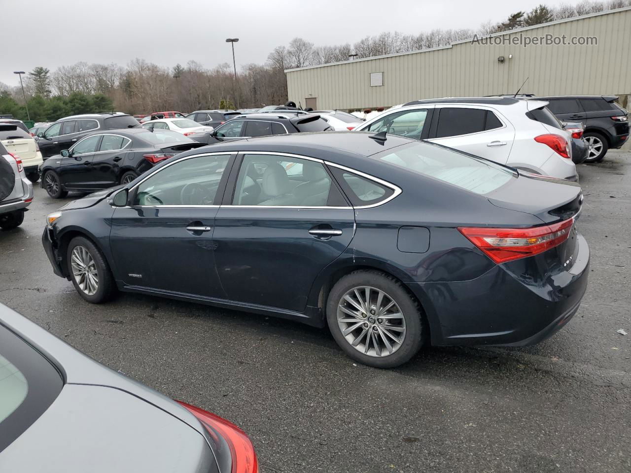 2016 Toyota Avalon Hybrid Синий vin: 4T1BD1EB3GU049642