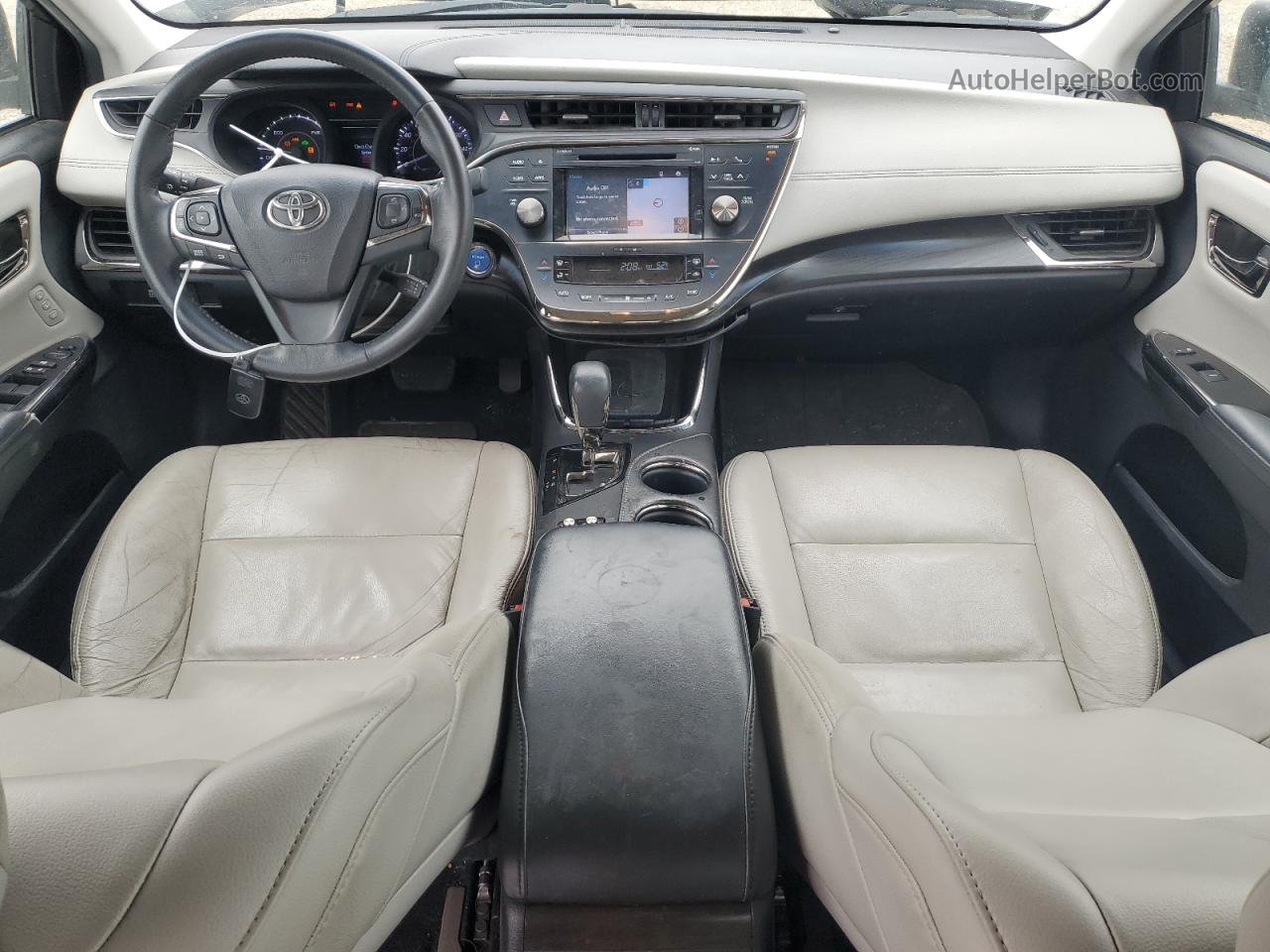 2016 Toyota Avalon Hybrid Серебряный vin: 4T1BD1EB5GU053787