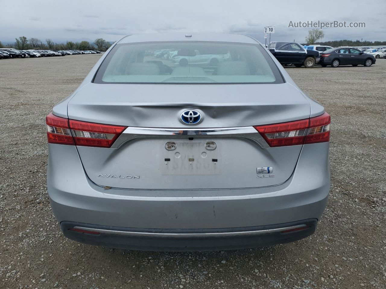 2016 Toyota Avalon Hybrid Серебряный vin: 4T1BD1EB5GU053787