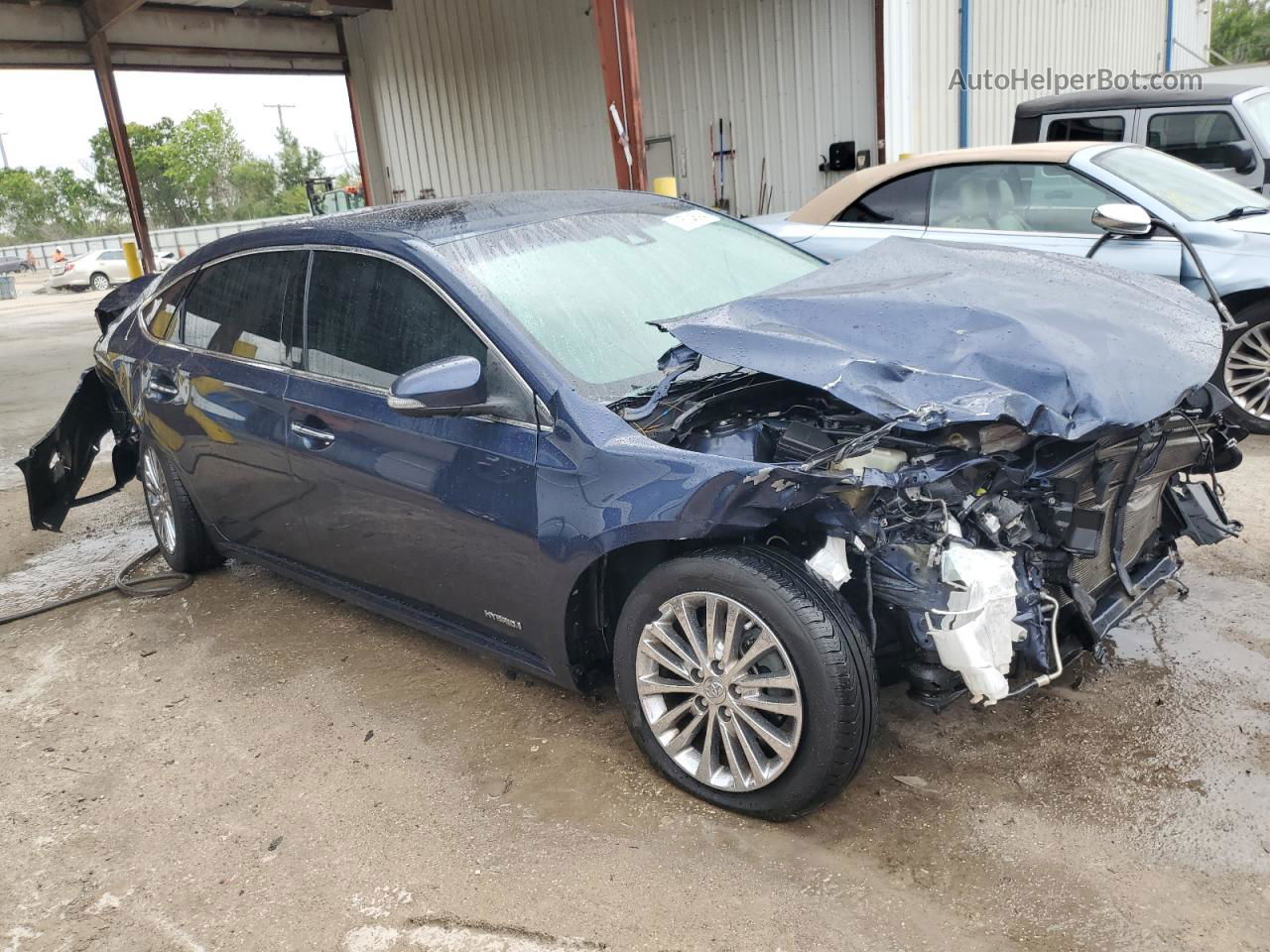 2016 Toyota Avalon Hybrid Blue vin: 4T1BD1EB6GU049330