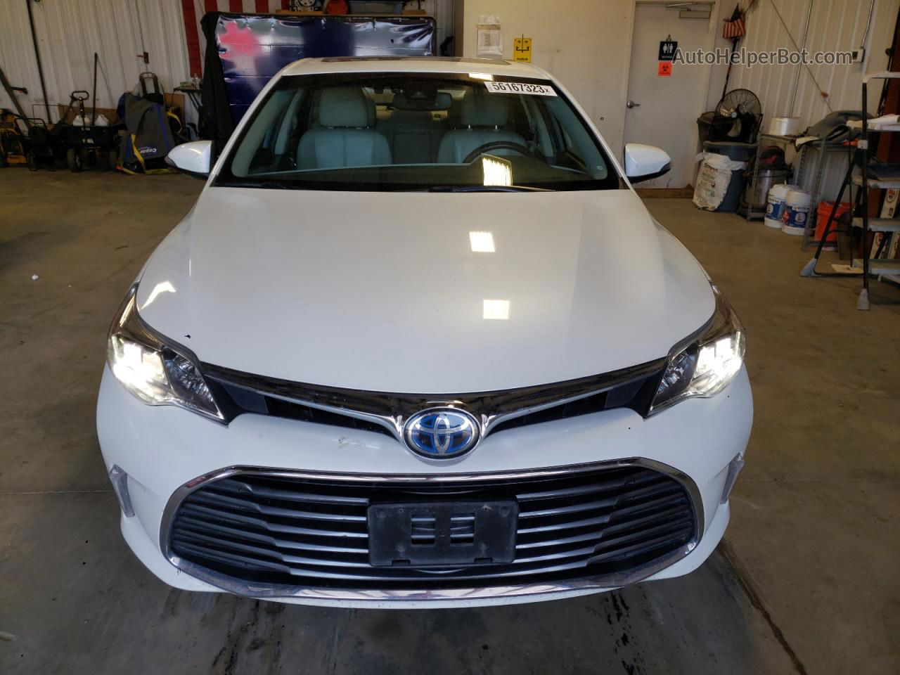 2016 Toyota Avalon Hybrid Белый vin: 4T1BD1EB6GU051823