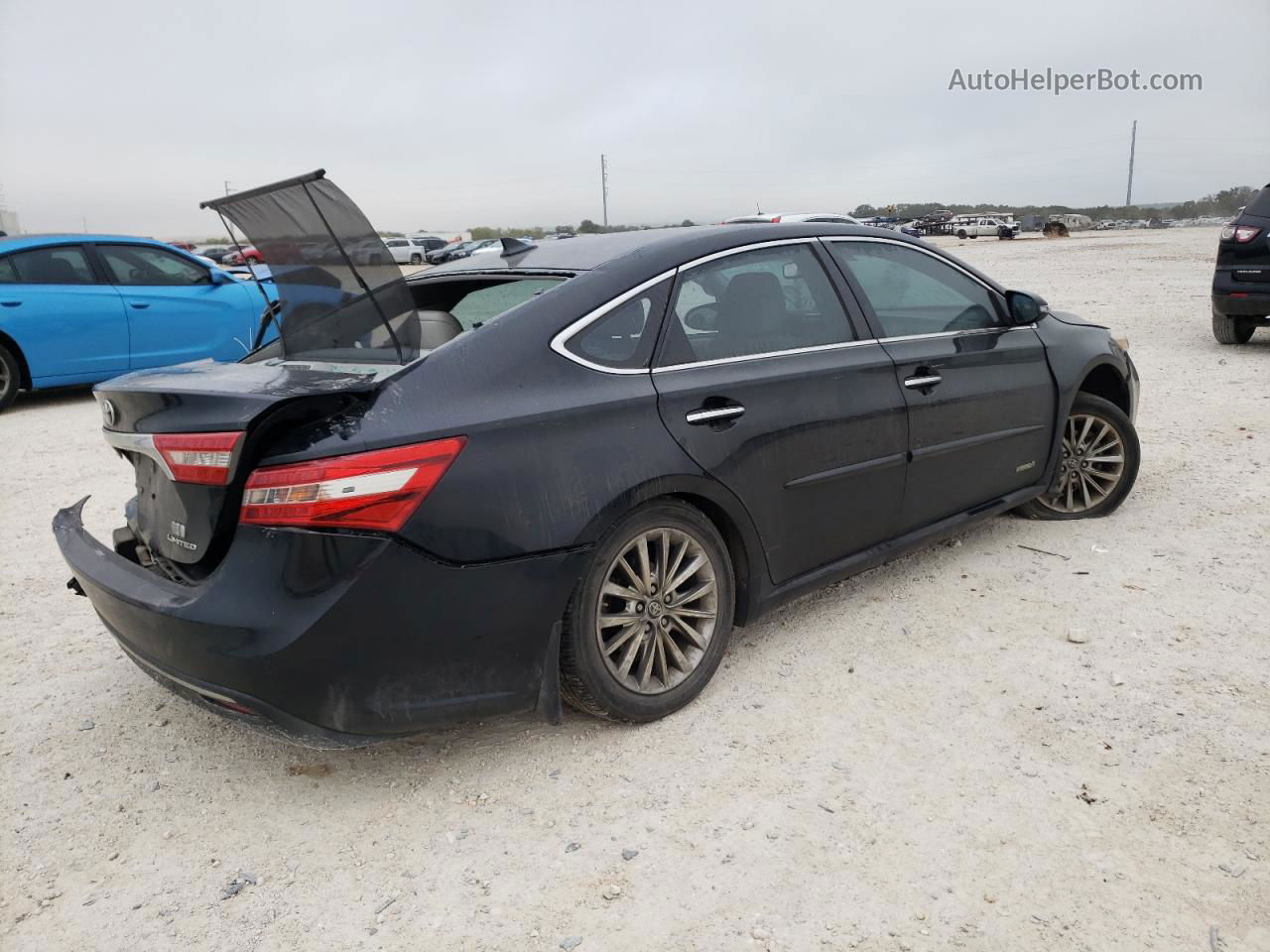 2016 Toyota Avalon Hybrid Black vin: 4T1BD1EB6GU053653