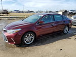 2016 Toyota Avalon Hybrid Burgundy vin: 4T1BD1EB6GU056052