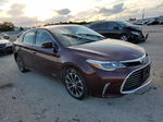 2016 Toyota Avalon Hybrid Burgundy vin: 4T1BD1EB7GU052771