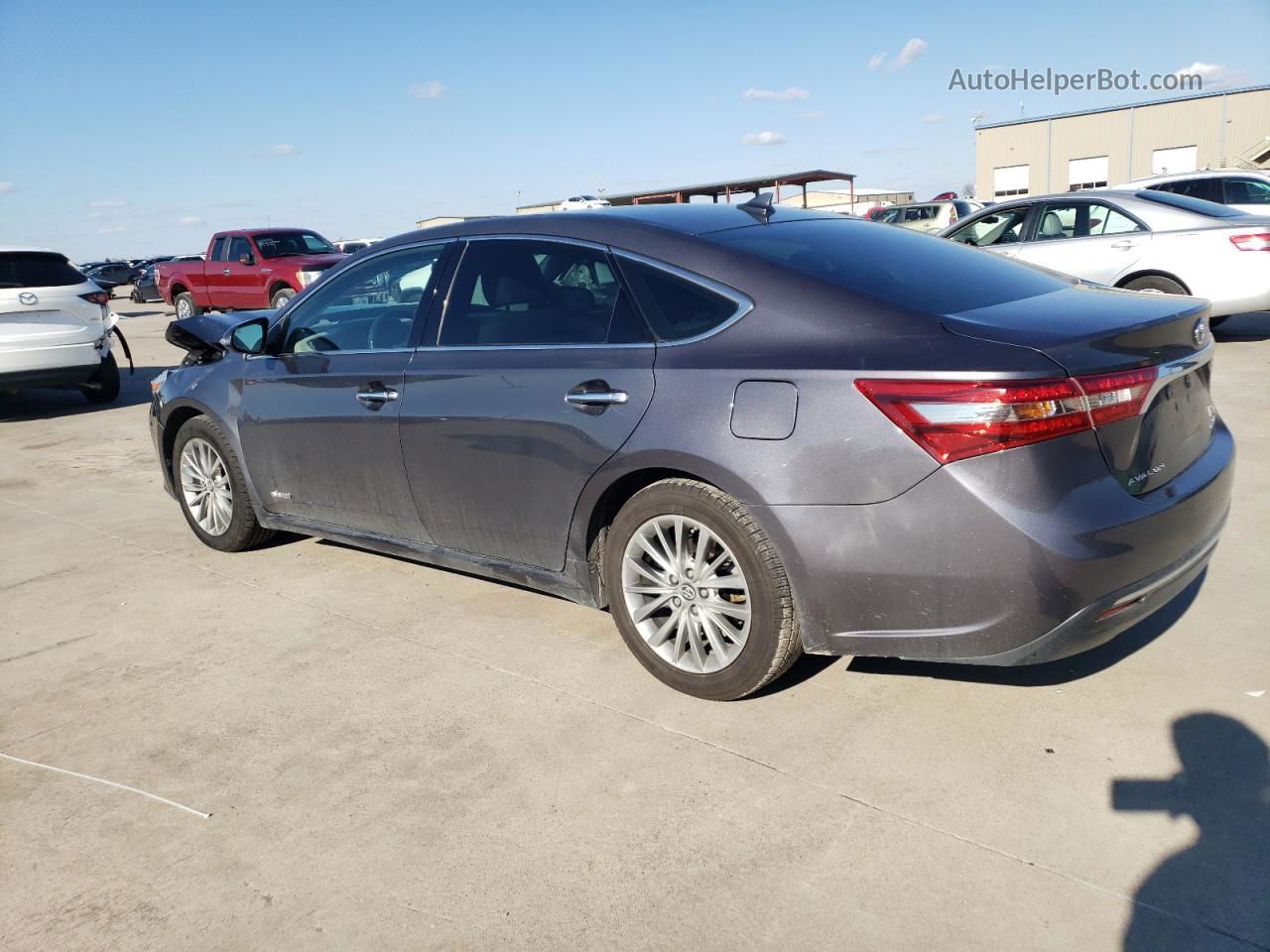 2016 Toyota Avalon Hybrid Gray vin: 4T1BD1EB7GU053693