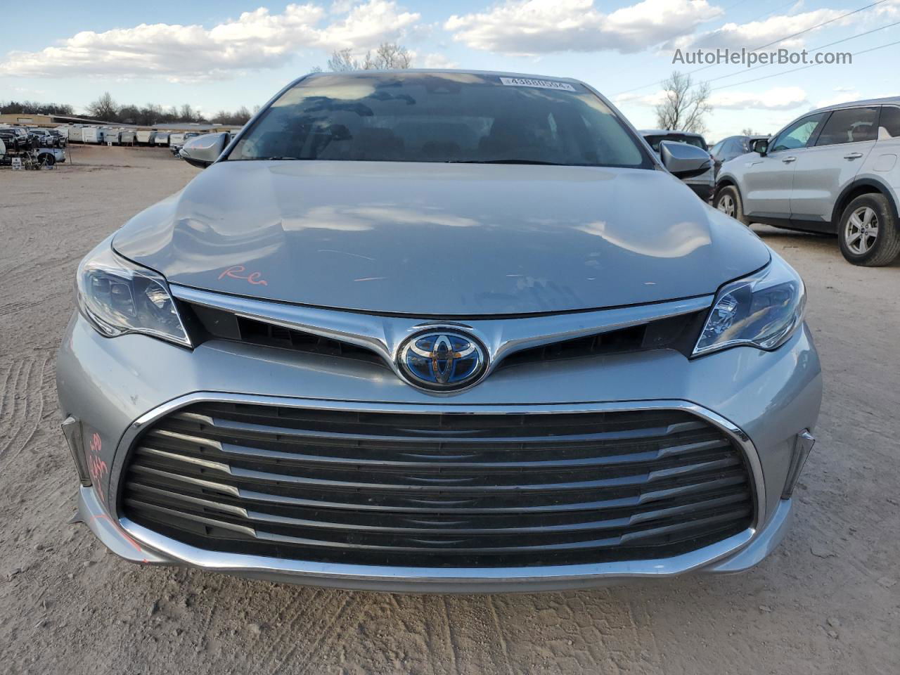 2016 Toyota Avalon Hybrid Silver vin: 4T1BD1EB9GU056921