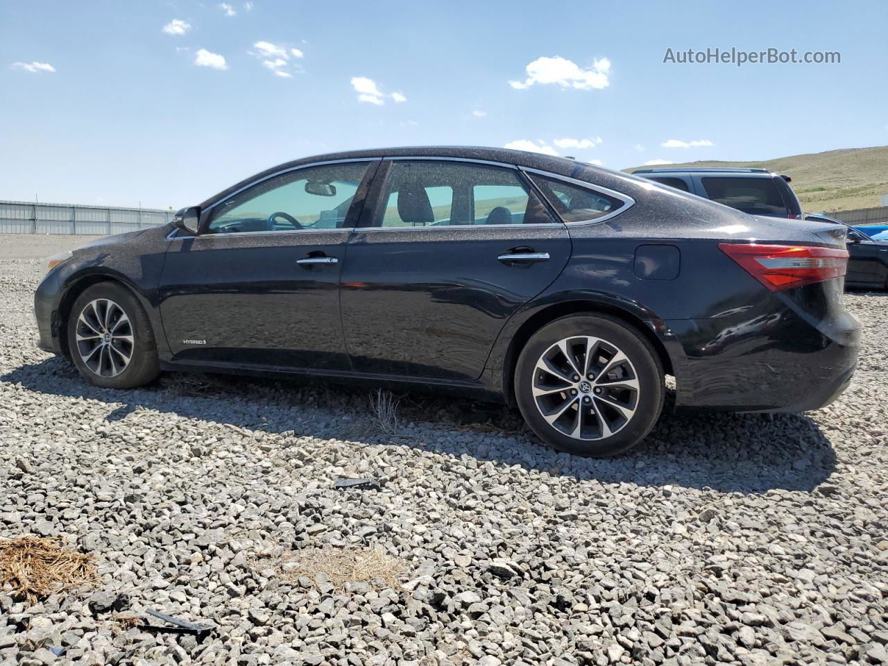 2016 Toyota Avalon Hybrid Black vin: 4T1BD1EBXGU048701