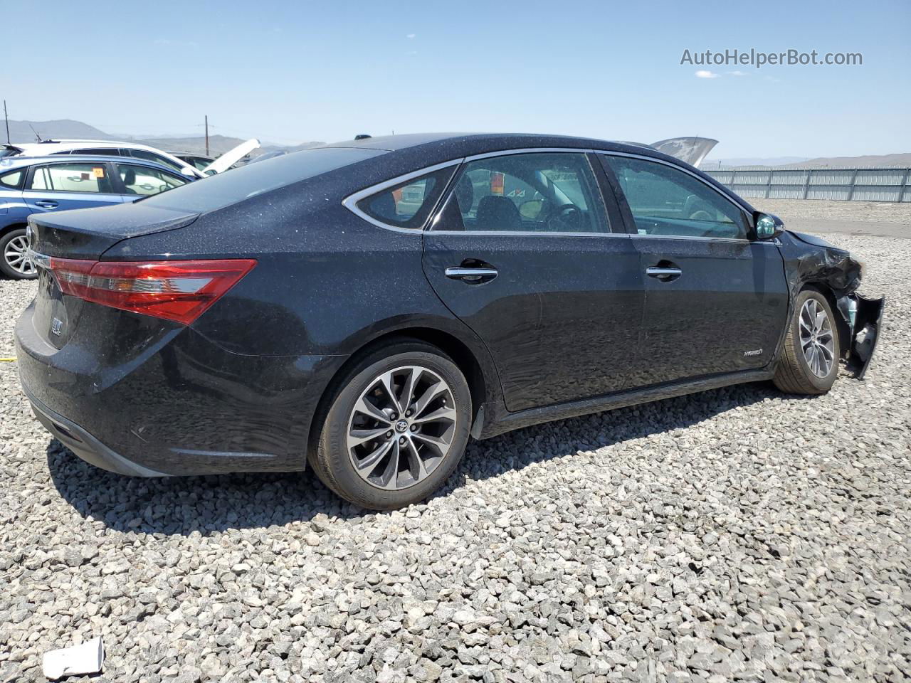 2016 Toyota Avalon Hybrid Black vin: 4T1BD1EBXGU048701