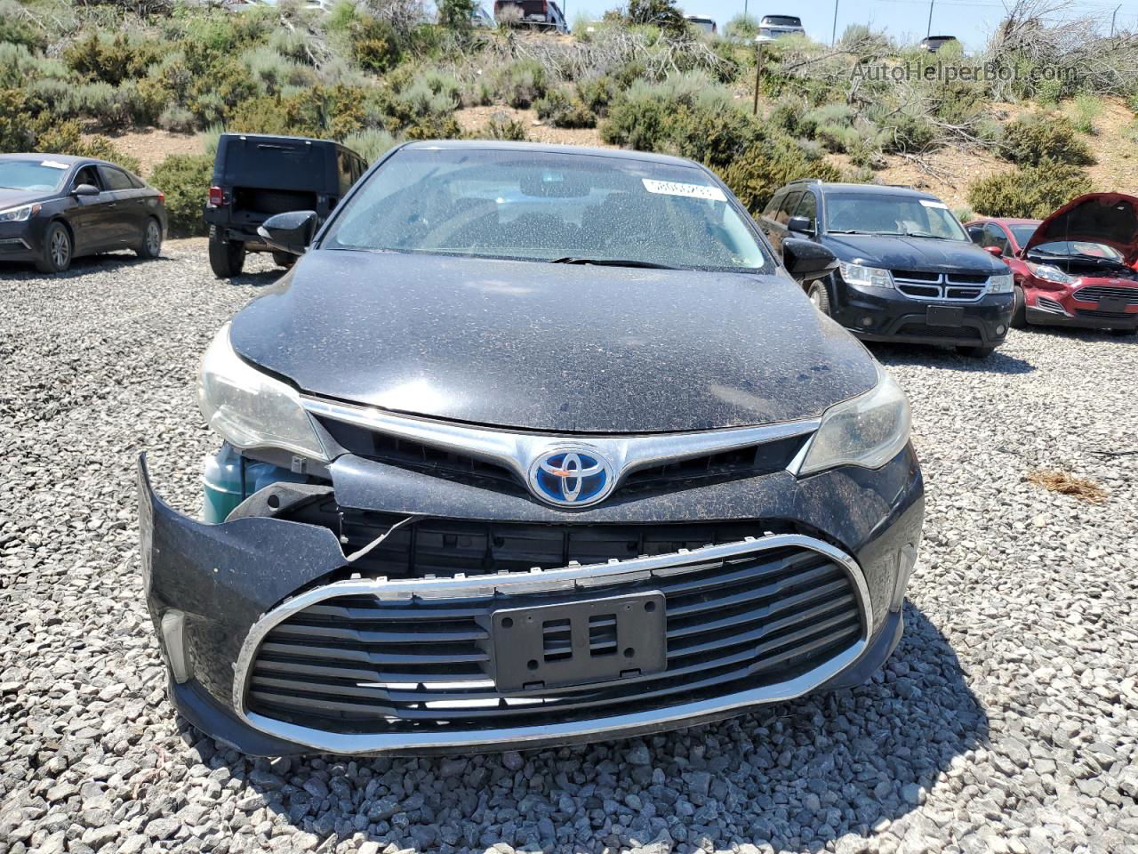 2016 Toyota Avalon Hybrid Black vin: 4T1BD1EBXGU048701