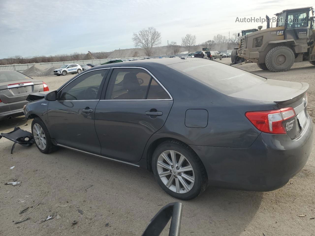 2012 Toyota Camry Hybrid Gray vin: 4T1BD1FK0CU036601