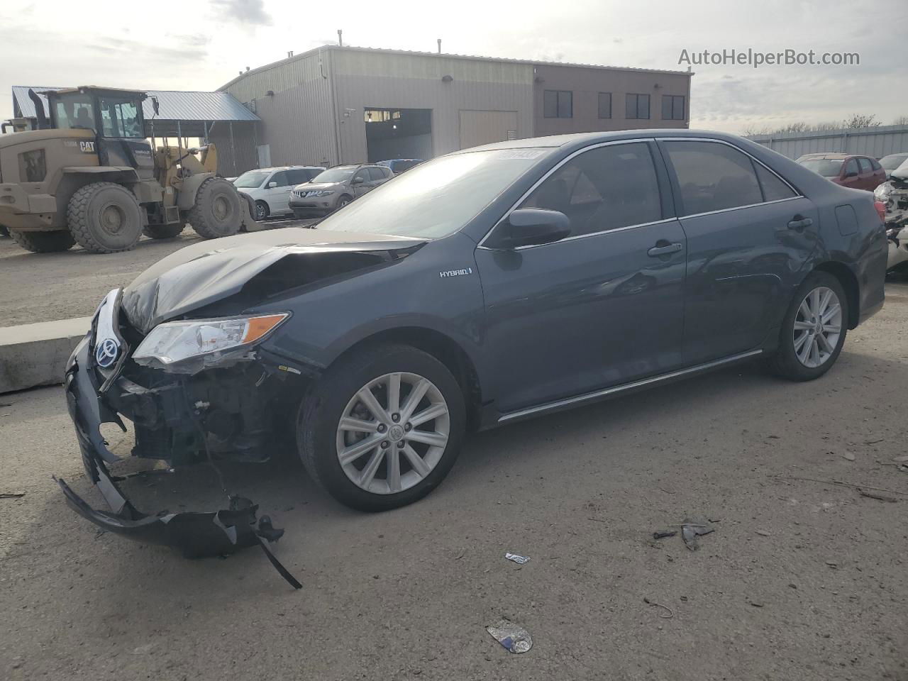 2012 Toyota Camry Hybrid Gray vin: 4T1BD1FK0CU036601