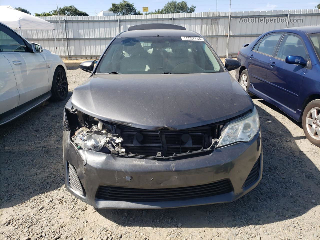 2012 Toyota Camry Hybrid Gray vin: 4T1BD1FK0CU051728