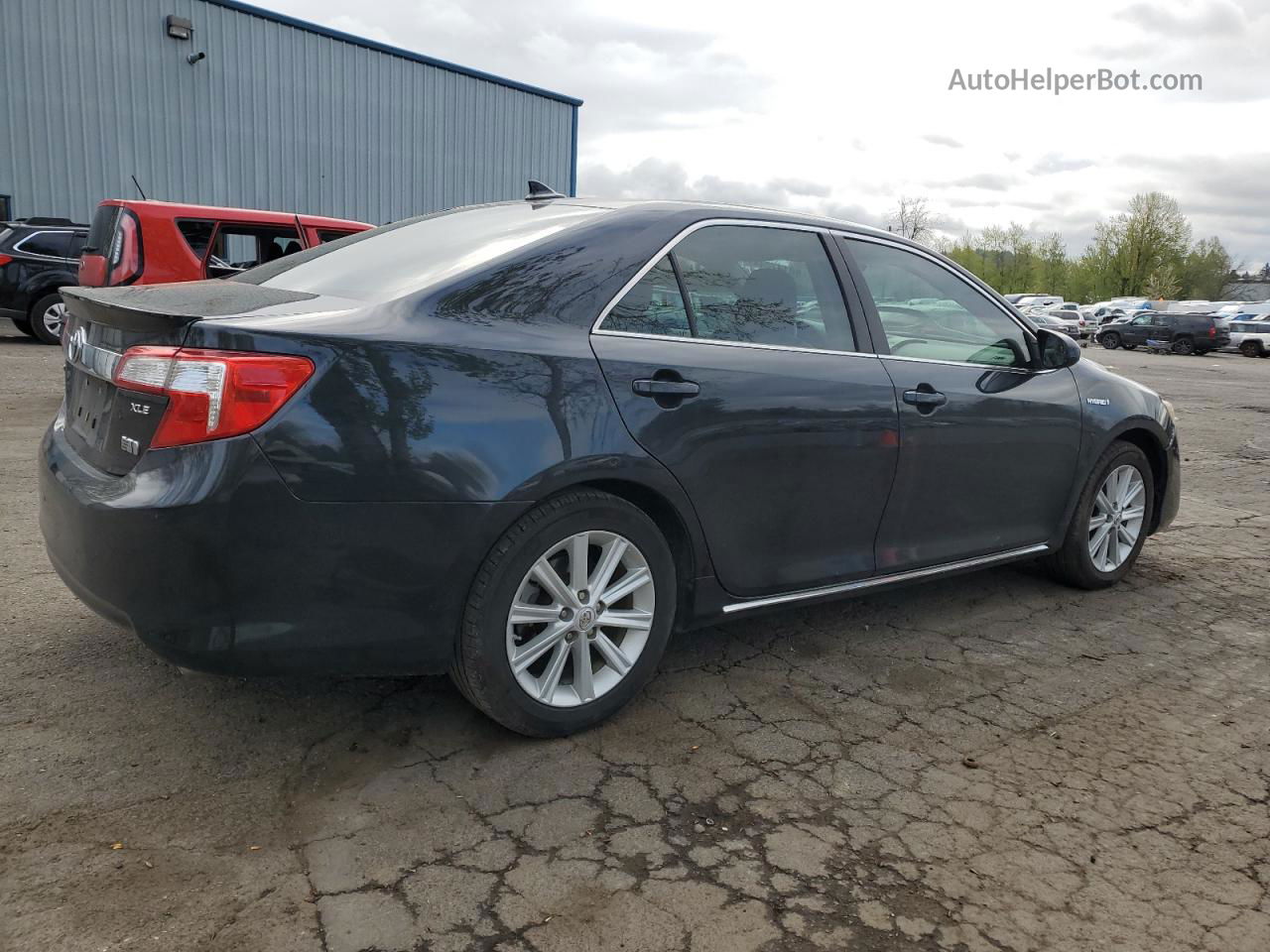 2012 Toyota Camry Hybrid Charcoal vin: 4T1BD1FK1CU006250