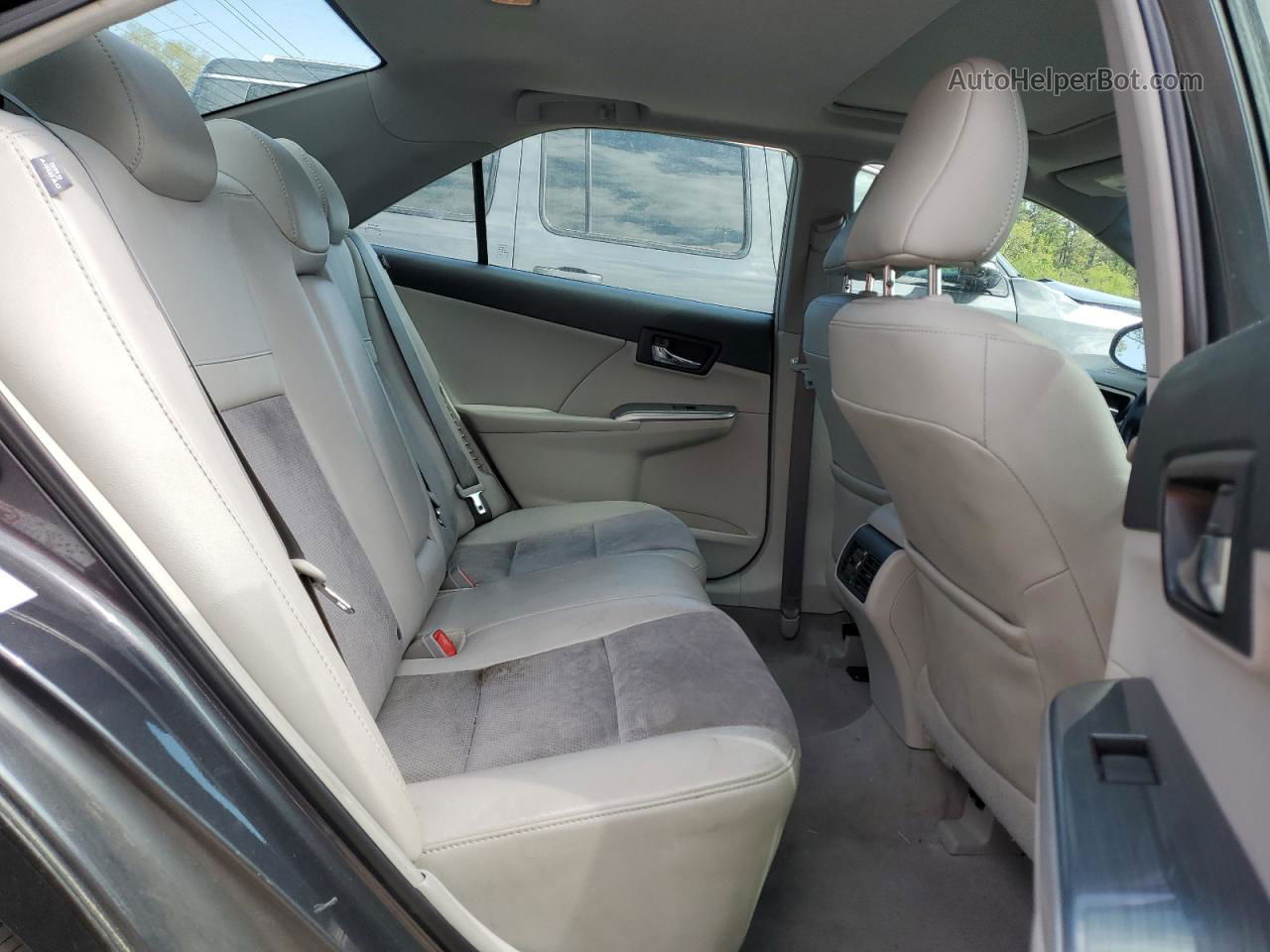 2012 Toyota Camry Hybrid Угольный vin: 4T1BD1FK1CU037367