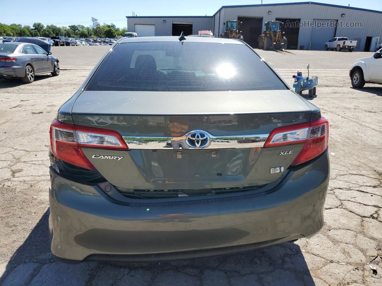 2012 Toyota Camry Hybrid Green vin: 4T1BD1FK1CU056940